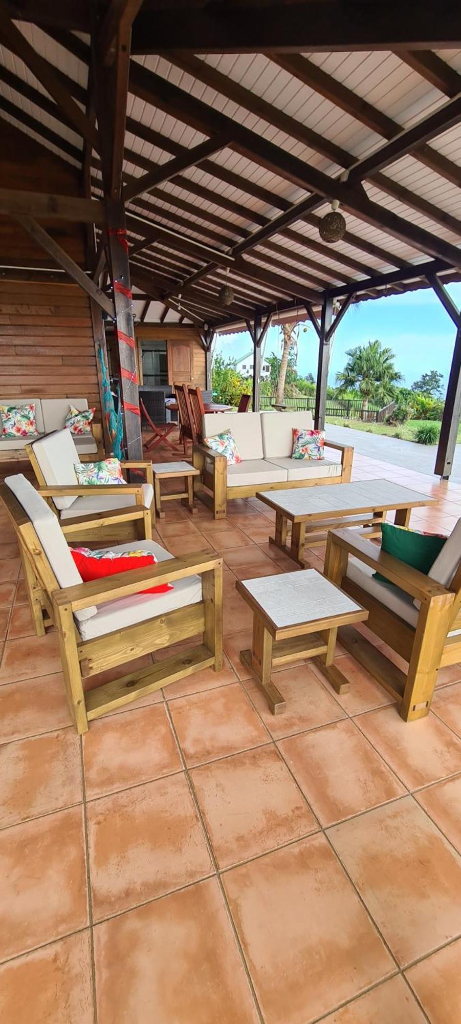 Trois-Rivières L'Ilot Fruits Guadeloupeヴィラ エクステリア 写真